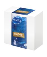 Manix Super Préservatif Avec Réservoir Lubrifiés B/144