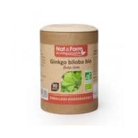 Nat&Form Eco Responsable Ginkgo Biloba Bio Gélules B/90