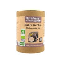 Nat&Form Eco Responsable Radis Noir Bio Gélules B/90