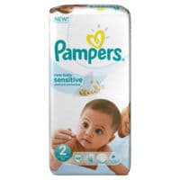 Pampers Couches New Baby Sensitive Taille 2 3-6 Kg X 48