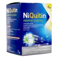 Niquitin 2 Mg Gom à Mâcher Médic Menthe Glaciale Sans Sucre Plq Pvc/Pvdc/Alu/100Nicotine - Nicotine Résinate