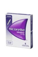 Nicorette Inhaleur 10Mg Cartouche Inhalation Buccale B/6+Étuinicotine
