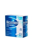 Nicotinell Menthe Fraicheur 2 Mg Sans Sucre, Gomme à Mâcher Médicamenteuse Plq/204Nicotine