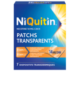 Niquitin 14 Mg/24 Heures, Dispositif Transdermique Sach/7Nicotine