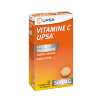 Vitamine C Upsa 500 Mg, Comprimé à Croquervitamine C - Acide Ascorbique