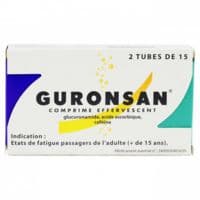 Guronsan, Comprimé Effervescentglucuronamide + Acide Ascorbique + Caféine - Bayer