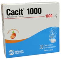 Cacit 1000 Mg, Comprimé Effervescentcalcium - Tube(S) Polypropylène de 30 Comprimé(S)