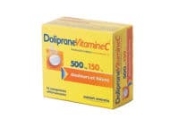 Dolipranevitaminec 500 Mg/150 Mg, Comprimé Effervescentparacétamol + Acide Ascorbique