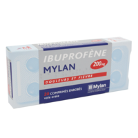 Ibuprofene Mylan 200 Mg, Comprimé Enrobé Plq/20Ibuprofène