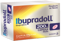 Ibupradoll 200 Mg, Capsule Molleibuprofène