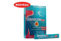 Gavisconpro Menthe, Suspension Buvable en Sachetalginate de Sodium + Bicarbonate de Potassium