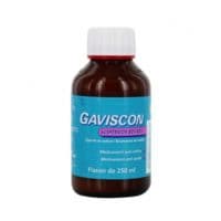 Gaviscon, Suspension Buvable en Flaconalginate de Sodium + Bicarbonate de Sodium
