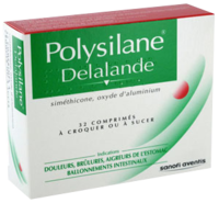 Polysilane Delalande, Comprimé à Croquer Ou à Sucersiméthicone + Aluminium - Sanofi Aventis