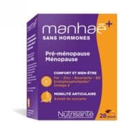 Manhaé+ Curcuma - Sans Hormones Caps B/60 - Nutrisanté