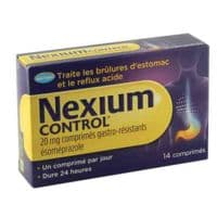 Nexium Control 20 Mg Cpr Gastro-Rés Plq/14Esoméprazole - Plaquette(S) Aluminium de 14 Comprimé(S)