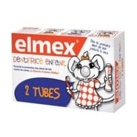 Elmex Duo Dentifrice Enfant, Tube 50 Ml X 2