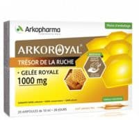 Arkoroyal Gelée Royale 1000 Mg Solution Buvable 20 Ampoules/10Ml - Arkopharma