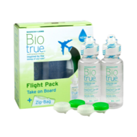 Biotrue Flight Pack Solution Lentilles 2*60Ml + Zip Bag - Chauvin Bausch & Lomb