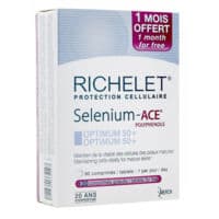Richelet Selenium Ace Optimum 50+ Comprimés B/90+30 - Merck Médication Familiale