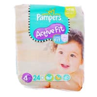 Pampers Couches Active Fit Taille 4 7-18 Kg X 26