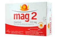 Mag 2 122 Mg S Buv en Ampoule Sans Sucre Édulcoré à la Saccharine Sodique 30Amp/10Mlmagnésium Pidolate
