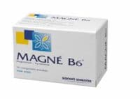 Magne B6 48 Mg/5 Mg Comprimés Enrobés 5Plq/10 (50)Pyridoxine Chlorhydrate ; Magnésium Lactate Dihydrate - Magné B6