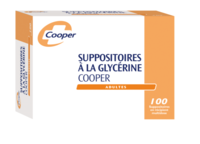 Suppositoires A la Glycerine Cooper Suppos en Récipient Multidose Adulte Sach/100Suppositoire à la Glycérine Adulte - 4 Récipient(S) Multidose(S) Polyéthylène de 25 Suppositoire(S)