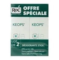 Keops Deodorant Stick Lot de 2 - Roc Keops