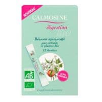 Calmosine Digestion Bio Boisson Apaisante Extraits Naturels de Plantes 12 Dosettes - Laudavie