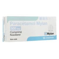 Paracetamol Mylan 500 Mg, Comprimé Plq/16Paracétamol - Plaquette(S) Thermoformée(S) Pvc-Aluminium de 16 Comprimé(S)
