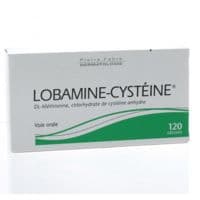 Lobamine Cysteine Gél Plq/120Méthionine + Cystéine Chlorhydrate - Pierre Fabre