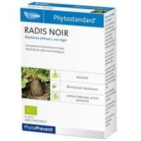 Phytostandard Radis Noir 20 Gélules - Pileje