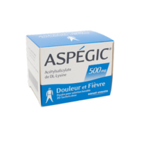 Aspegic 500 Mg, Poudre pour Solution Buvable en Sachet-Dose 20Acide Acétylsalicylique