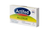 Actifed Allergie Cetirizine 10 Mg, Comprimé Pelliculé Sécablecétirizine Dichlorhydrate