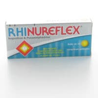 Rhinureflex, Comprimé Pelliculéibuprofène + Pseudoéphédrine - Plaquette(S) Thermoformée(S) Pvdc Pvc-Aluminium de 20 Comprimé(S)