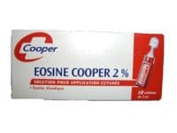 Eosine Cooper 2 pour Cent, Solution pour Application Cutanée en Récipient Unidoseeosine Disodique