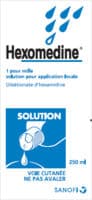 Hexomedine 1 pour Mille S Appl Loc Fl/250Mlhexamidine