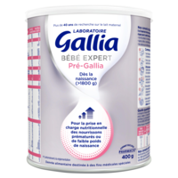 Gallia Bébé Expert Pré-Gallia Lait en Poudre B/400G
