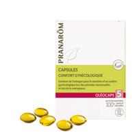 Pranarom Oleocaps 5 Caps Confort Gynécologique & Urinaire - Pranarôm France
