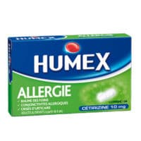 Humex 10 Mg Comprimés Pelliculés Sécables Allergie Cétirizine Plq/7Cétirizine Dichlorhydrate - Humer
