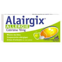 Alairgix Allergie Cetirizine 10 Mg Comprimés à Sucer Séc Plq/7Cétirizine Dichlorhydrate
