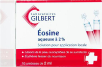 Eosine Aqueuse Gilbert 2 % S Appl Loc 10Unid/2Mleosine Disodique