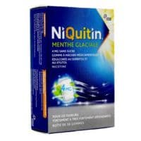 Niquitin 4 Mg Gom à Mâcher Médic Menthe Glaciale Sans Sucre Plq Pvc/Pvdc/Alu/30Nicotine - Nicotine Résinate
