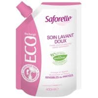Saforelle Solution Soin Lavant Doux Eco-Recharge/400Ml