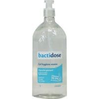 Bactidose Gel Hydroalcoolique Sans Parfum 1L - Laboratoires Gilbert