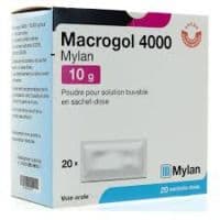 Macrogol 4000 Mylan 10 G, Poudre pour Solution Buvable en Sachet-Dosemacrogol