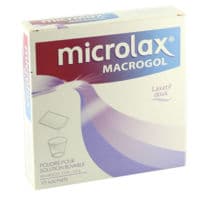 Microlax Macrogol 5,9 G, Poudre pour Solution Buvablemacrogol - 10 Sachet(S) Papier Polyéthylène Aluminium