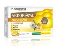 Arkoroyal Propolis Pastilles Adoucissante Gorge Guimauve Miel Citron B/24 - Arkopharma