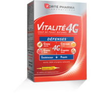Vitalité 4G Défences Solution Buvable 20 Ampoules/10Ml - Forte Pharma