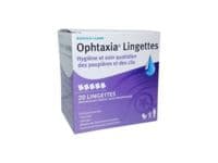 Ophtaxia 20 Lingettes - Chauvin Bausch & Lomb